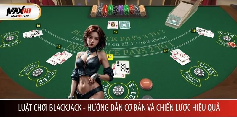Luật chơi blackjack MAX88