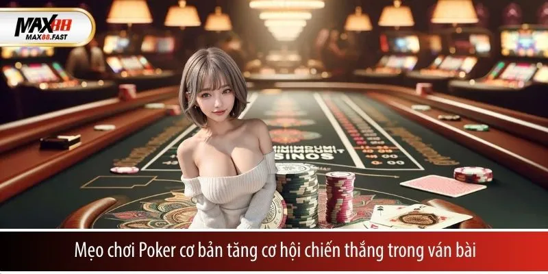 Mẹo chơi Poker cơ bản tăng cơ hội chiến thắng trong ván bài