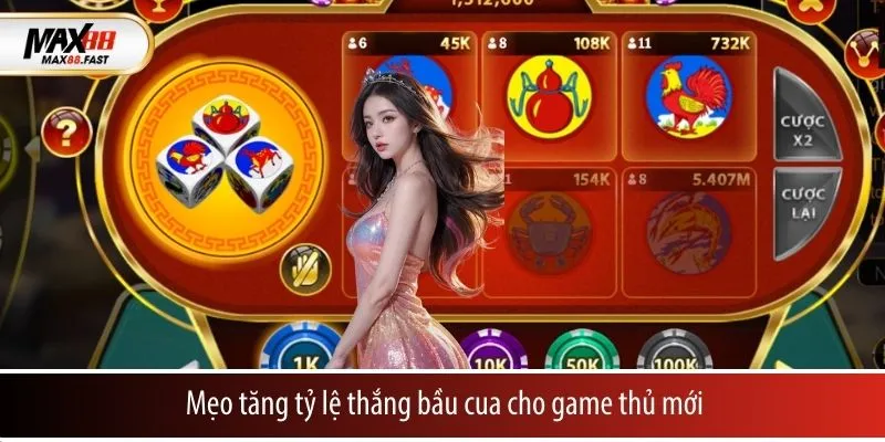 Mẹo tăng tỷ lệ thắng bầu cua cho game thủ mới