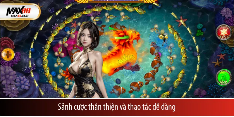 Sảnh cược thân thiện và thao tác dễ dàng